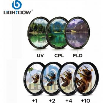 Lightdow Objektivfilter Bausatz für Canon, Nikon, Sony