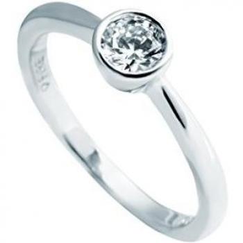 Anillo de Plata Diamonfire con Circonita 5mm Talla 16,5