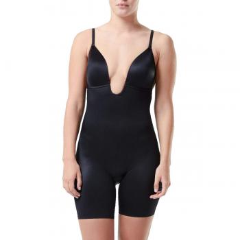 Faja reductora Spanx con escote en U y pierna corta