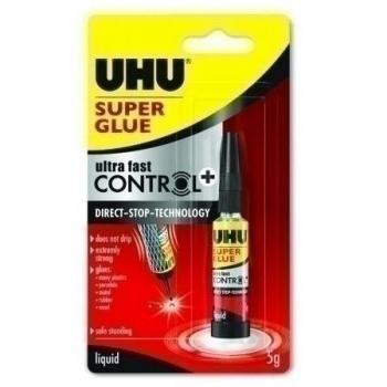 PEGAMENTO UNIV. UHU CONTROL PLUS 5G - Pack de 12 u UHU 34108