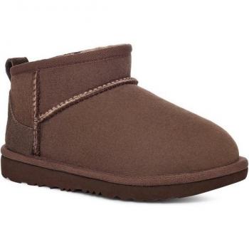 Cinder‑Brown UGG Mini Boots for Girls – Size 1