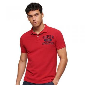 Superdry Red Superstate Vintage Polo – 2XL