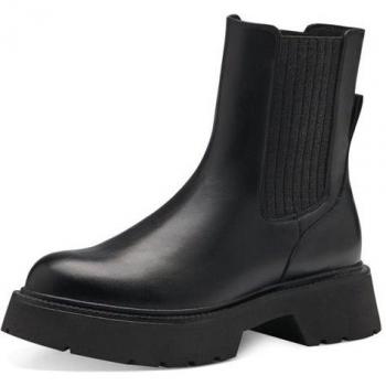 Stivaletti Synthetic & Tessile Nera – Marco Tozzi