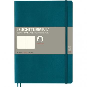 Leuchtturm1917 B5 Composition Notebook - Plain - Pacific Green