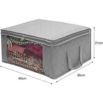 Boîte de stockage extensible pour linge et couettes