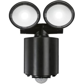 Knightsbridge 230V IP55 Twin Spot LED Security Light - White