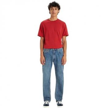 Levi's 555 Jean Droite Relaxée Bleu