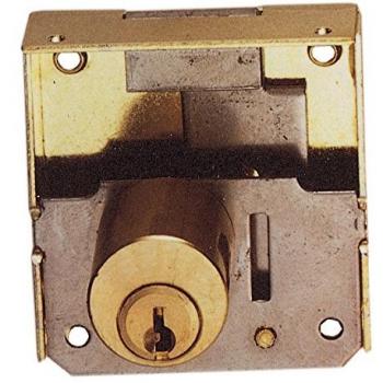 Serratura a Cilindro per Mobili Dorsale 30 mm