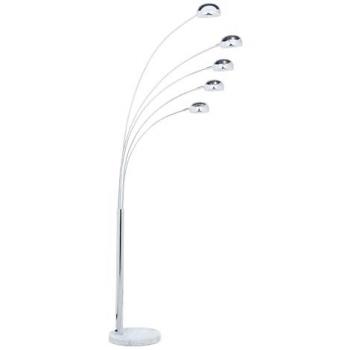 Lampadaire Élégance Argentée