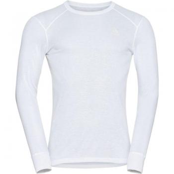 Odlo Men's Active Warm Eco Long Sleeve Base Layer - White - L