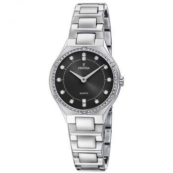 Festina Chic 2025 – Frauenanaloguhr, Quarz, Edelstahlarmband