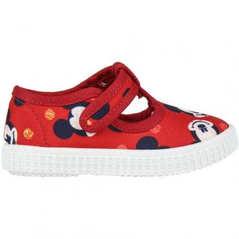 Cerdá Zapatilla Loneta Baja Mickey para Niños - Altas - Talla 24 EU