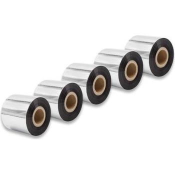 Ruban à Transfert Thermique Noir 60 mm – Pack de 5 (Citizen CLP 621)