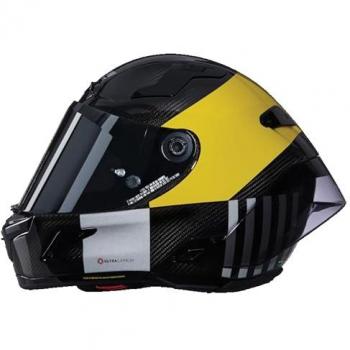 Nolan Casco Integral X-804 Rs Amarillo Carbon Gris-Negro