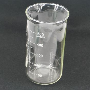 500ml Borosilicate Glass Beaker with Spout