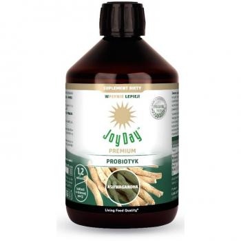 SUPLEMENT DIETY PROBIOTYK Z ASHWAGANDHĄ BEZGLUTENOWY BIO 500 ml - JOY DAY