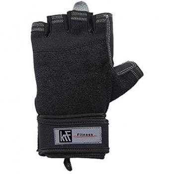 KRF Pasadena Fitness Handschuhe schwarz/grau - M