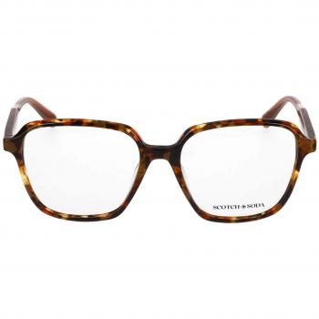 Scotch & Soda 3034 101 Women's Eyeglasses Tortoiseshell Size 55 (Frame Only)