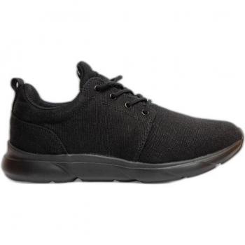 8000Kicks Explorer V2 – First-Gen Full Black Waterproof Hemp Trainers