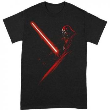 Li-cense Star Wars Unisex Volwassen Darth Vader Lichtzwaard T-Shirt