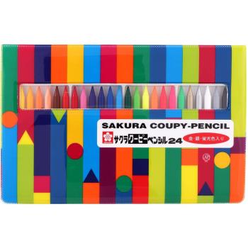 Sakura ColorBurst Soft Case Pencils (24)