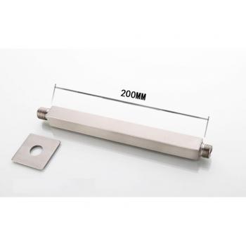 Brazo de ducha redondo con conector G1/2