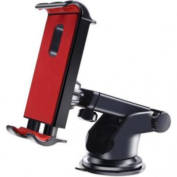 360-Degree Adjustable Car Tablet Holder for Samsung, Huawei, iPad Pro/Air/Mini 1234, GPS with Suction Cup Bracket