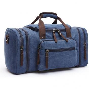 Grand fourre-tout homme en toile