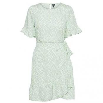 Vero Moda Damen Kleid 10266073 - Pastel Green - female - M