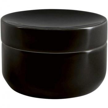 Spirella Caja de Algodón Cerámico Jaro Negro