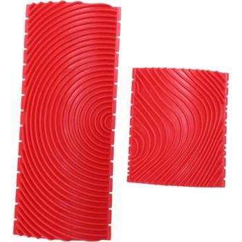Grain Effect Silicone Paint Pads – Dual Pack