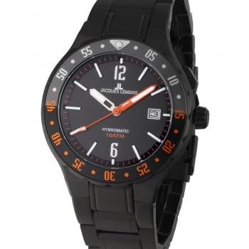 Jacques Lemans 1-2109I Hybromatic Uhr für Herren 42mm