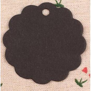 Cartes d’Étiquette en Papier Kraft 100 Pcs