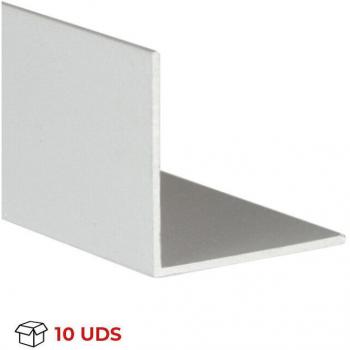 Alluminio Profilo Angolare 30x10 cm Finito Anodizzato Opaco 1 Metro