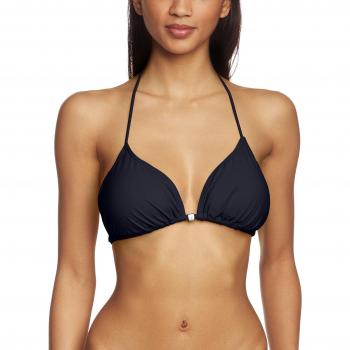 Marc O'Polo Body & Beach TRIANGLE 146423 - Haut de Maillot - Triangle - Femme - Noir (Blauschwarz 001) - 90A