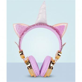 QMEOW Unicorn Earphones with Microphone