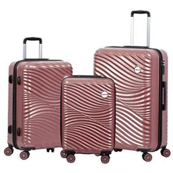 Biggdesign Roségold Koffer Set Moods Up 3-teilig
