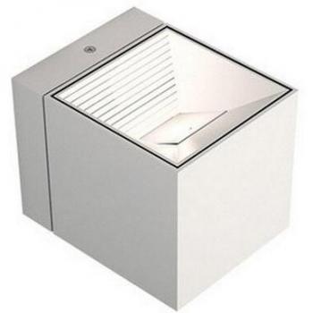 Mailand 6383 Weiß: Doppelt abgesenkte LED-Wandleuchte (2 × 4 W)