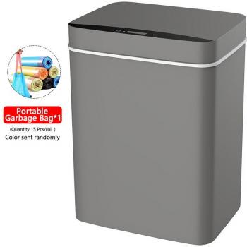 Poubelle de cuisine 15L avec capteur d'ouverture
