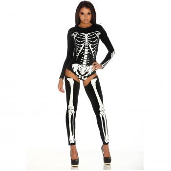 Women's Skeleton Costume: Bad to the Bone