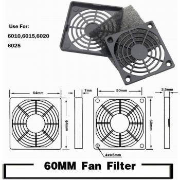 10pcs 120mm Dustproof Fan Cover for PC