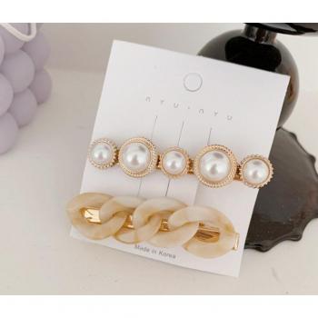 Wind Chain Pearl Hairpin Combination