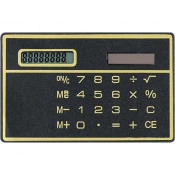 Mini Calculadora Táctil Solar de Tarjeta de Crédito