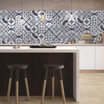 5m 3D Self-Adhesive Wall Stickers European Kitchen Oil Pattern