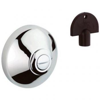 GROHE UP-Ventil Oberbau Chrom 19842000, stufenlos einstellbare Einbautiefe 20-80 mm