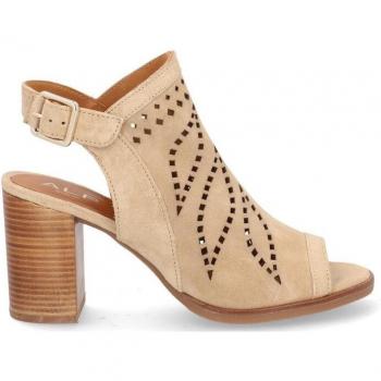 Sandalias de tacón Alpe de piel baby silk con suela antideslizante