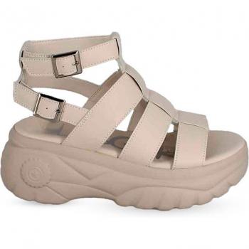 Blogger Sandalias de Mujer con Dos Hebillas