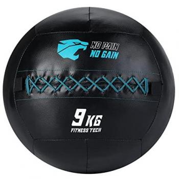 Fitness Tech Wall Ball 9kg Multicolor