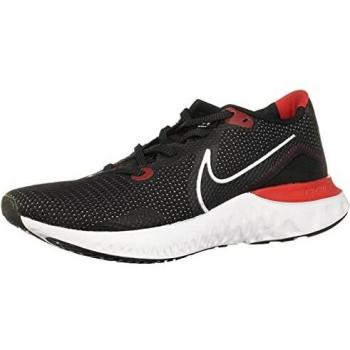 Nike Men’s Renew Run Black/Red Track Sneakers – 7.5 UK