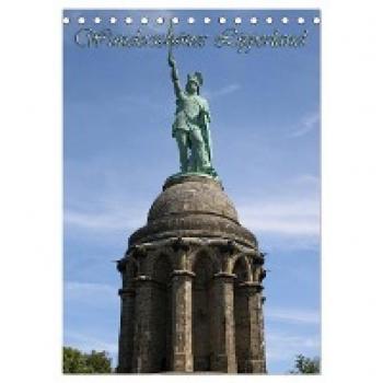 Wunderschönes Lipperland (Tischkalender 2024 DIN A5 hoch) CALVENDO Monatskalender